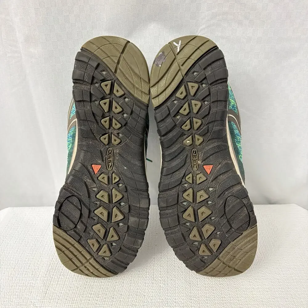 Keen Shoes Womens Size 9.5 Terradora Waterproof Hiking Green Low Lace Up